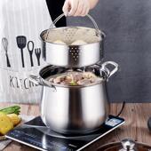 锈钢高汤锅大无量卤肉专炖用锅煮锅炖容锅烧水煮白切鸡卤不锅高汤