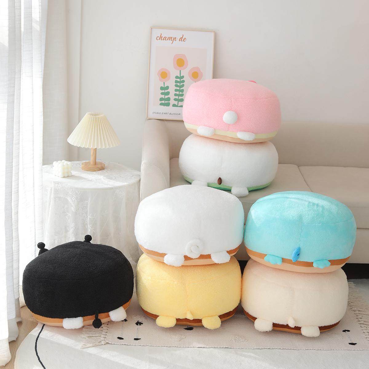 卡通可爱毛绒办公室抱枕靠垫圆形蒲团榻榻米地上坐垫飘窗垫椅垫,居家布艺,靠垫/抱枕,淘宝优惠券,粉丝福利购,淘宝优惠卷