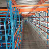 4S店阁楼货架 仓储阁楼货架 安徽货架厂家 阁楼平台货架