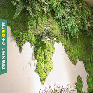仿真大灰藓苔藓草坪绿植景观工程装饰假草坪室内装饰造景草地