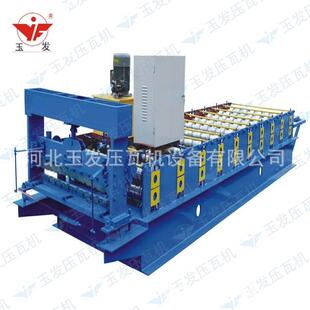 压型彩瓦钢板产品成型出板 单板墙面屋顶910 机械 冷轧 玉发