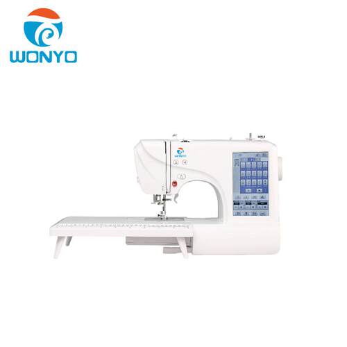 WONYO家用小型绣花机ES5缝纫机绣字刺绣裁缝电动织物绣花设备