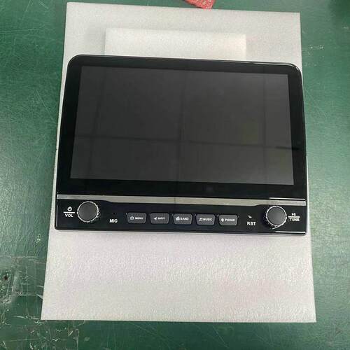 跨境车载导航仪一体机10寸带按键旋钮小金刚安卓智能通用显示一体