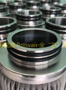 304 316L不锈钢波折烧结金属滤芯氨气干气密封器干气合成气滤芯