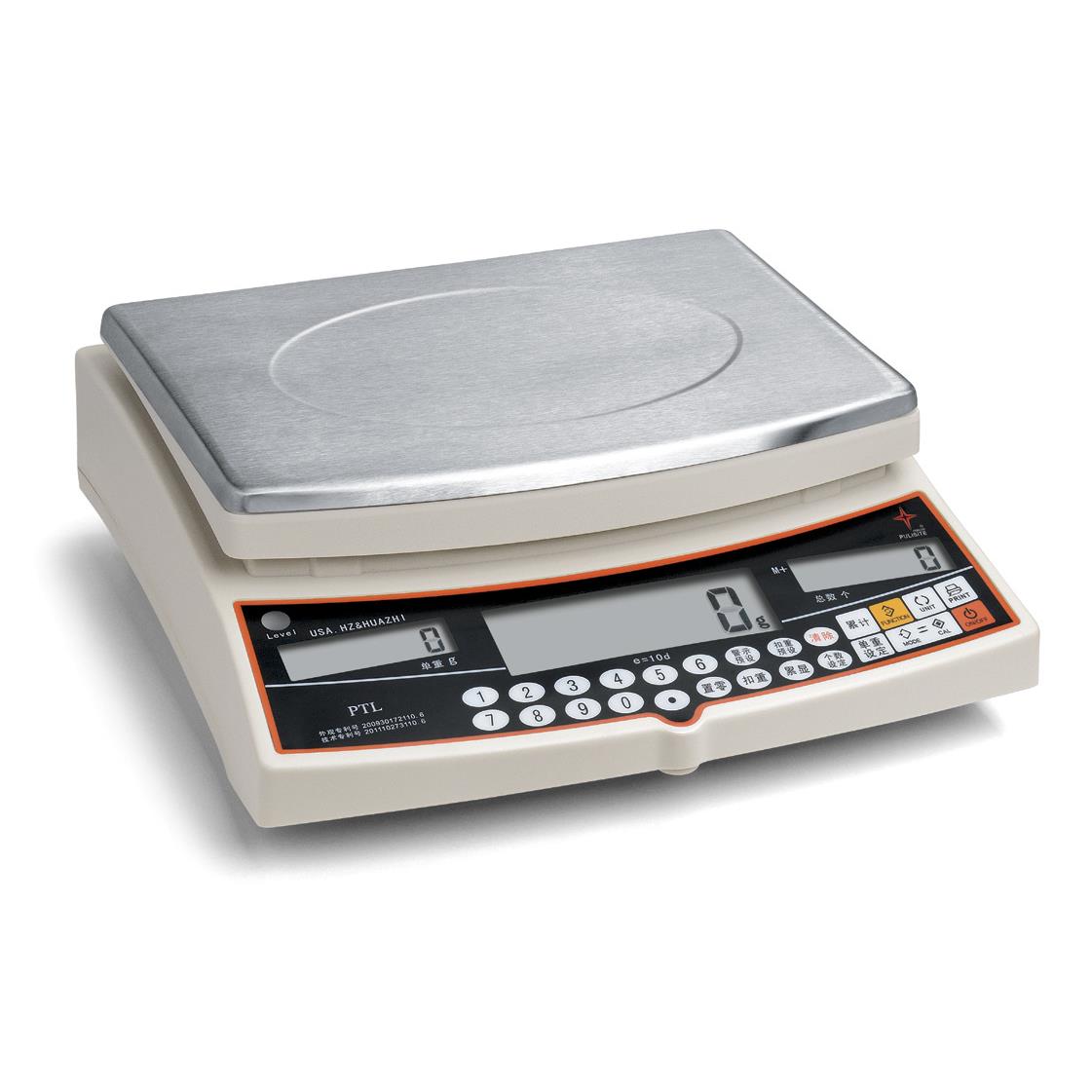 实验室工业电子天平PTL双量程双精度计重-计数双模式工业天平