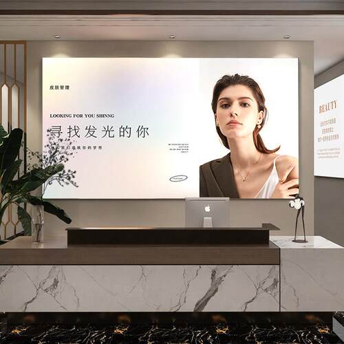 美容院灯箱广告牌皮肤管理微整形医美工作室招牌美业化妆品uv软膜