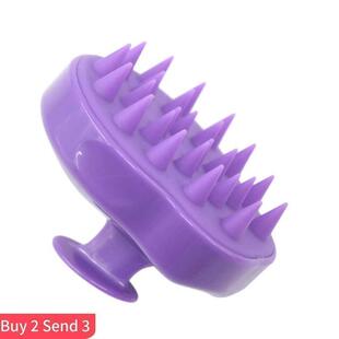 Hair scalp massager shampoo brush body washing silicone comb