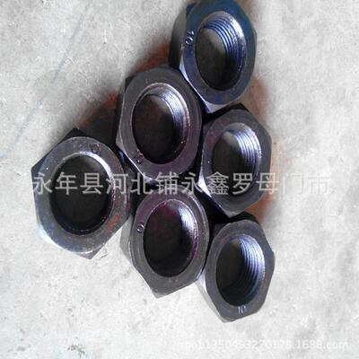 高强度螺母厂家现货GB6170螺母M64M72M76M85M90大螺母8级螺母