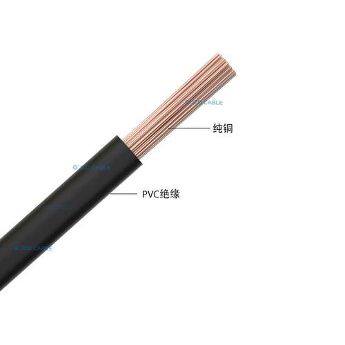 H07V-K 1G2.5单芯绝缘导线黄绿色接地线电控柜连接电线IEC 60227