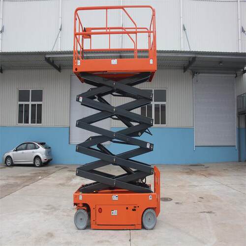 自行走高空作业升降平台电动液压登高车移动升降机全自动升降机