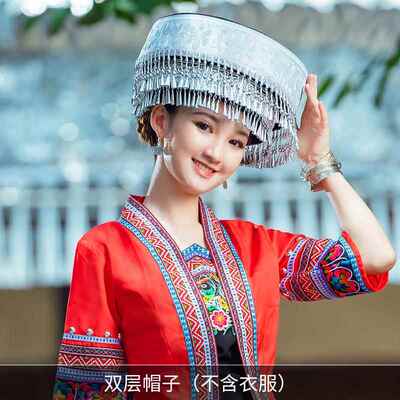 正品侗族服装女贵州数民族服饰人苗寨旅拍台摄影套成装舞演出套少