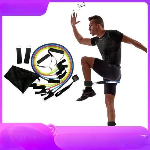 11 Pcs/Set TPE Resistance Band Set Fitness Band Pull Rope El