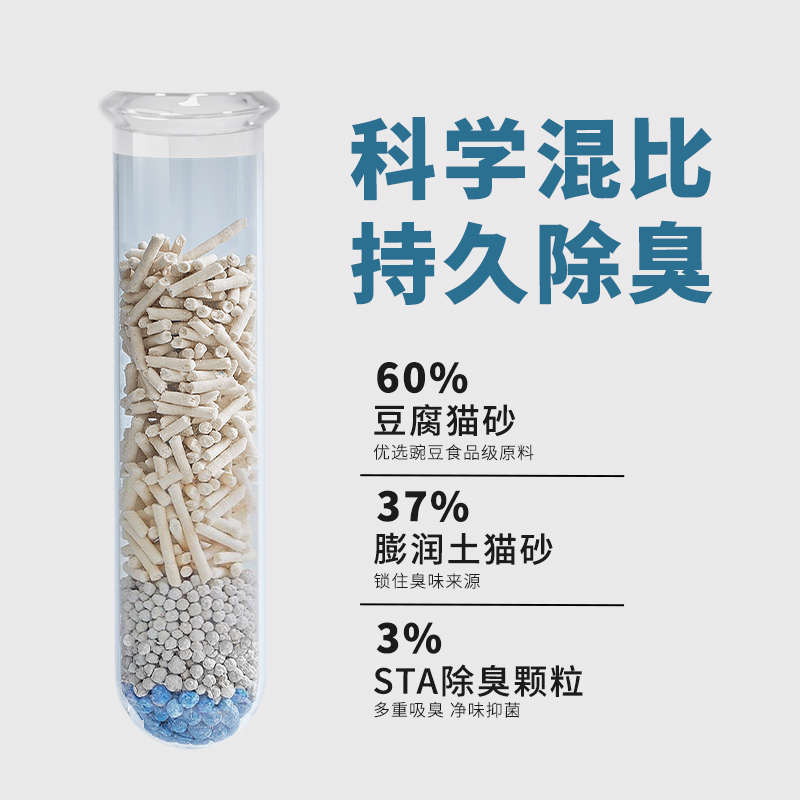 宠乐乖猫砂谷物豆腐猫砂除臭尘包邮20公斤混合猫砂抑菌矿砂狗砂