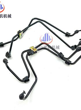适用E120B 110 311 312B/C高压油管 S4K发动机柴油泵油管挖机配件