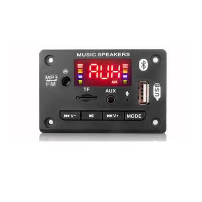 mp3解码板USB插卡音响配件音频解码器无损APE蓝牙解码板WAV12V5V