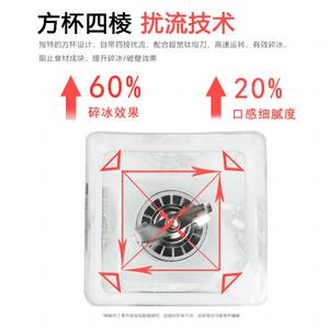 布兰泰Blantyre沙冰机商用奶茶店冰沙机破壁机果汁刨冰机高端商用