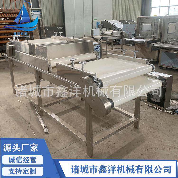 休闲食品软包装整形设备面粉袋压平机食品滚平辣片压袋机