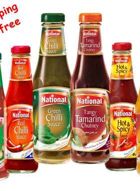 National sauces 巴基斯坦青红辣椒酱 酸角酱 芒果酱