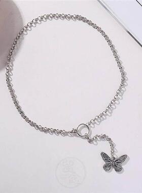 -Necklace female jewelry fashion alloy butterfly shape penda