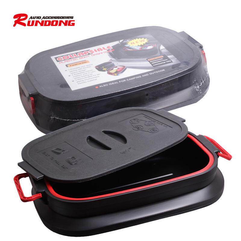 车载折叠伸缩垃圾桶钓鱼水桶家车两用置物箱收纳箱置物盒防水