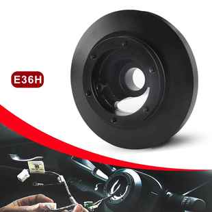 汽车改装 98宝马M3318328i325iZ3E36方向盘适配器套件 适用91