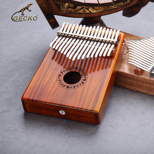 GECKO壁虎拇指琴卡林巴琴17音初学者指姆琴手指钢琴易学入门乐器