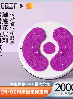 扭腰转盘运动健身器材家用美腰神器静音肚子燃脂多功能懒人扭腰机