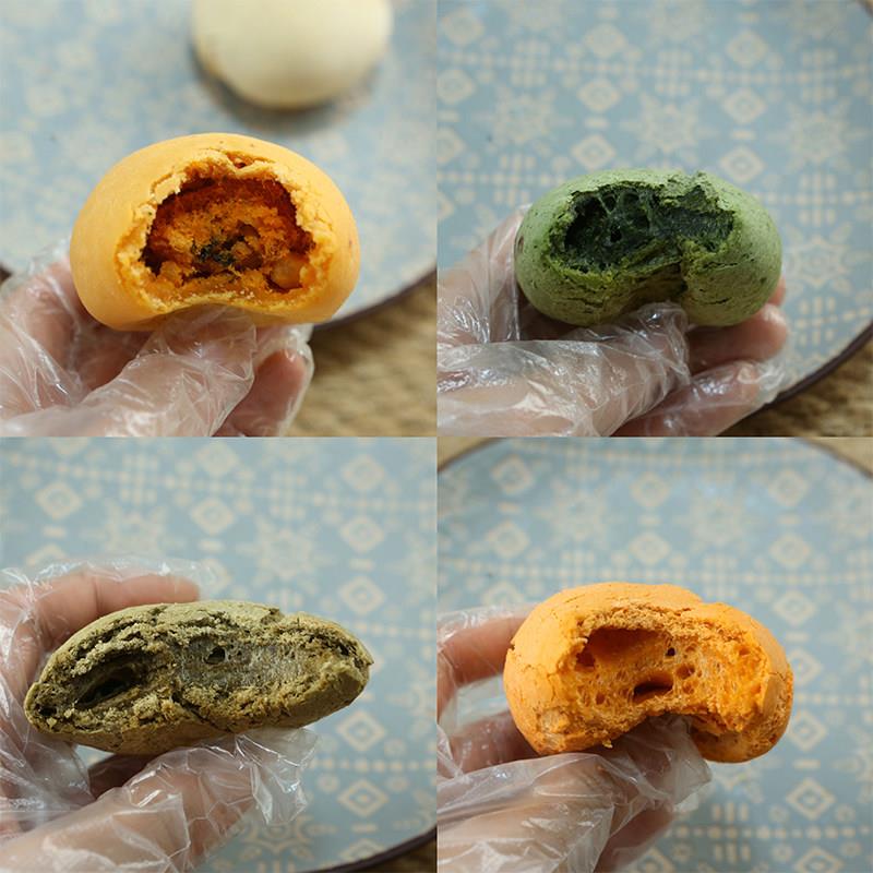 麻糬丸子、素蛋、咸馅冬阴、麻辣松木零热量早餐代用品、海洁茶零