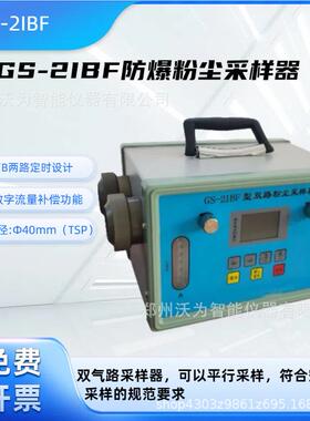 GS-2IBF防爆粉尘采样器 双气路采样器 空气采样