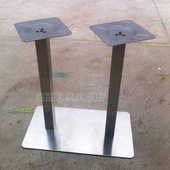 圆形桌餐桌吧餐 方形不锈钢不锈钢桌腿底盘桌架 支撑底座桌脚