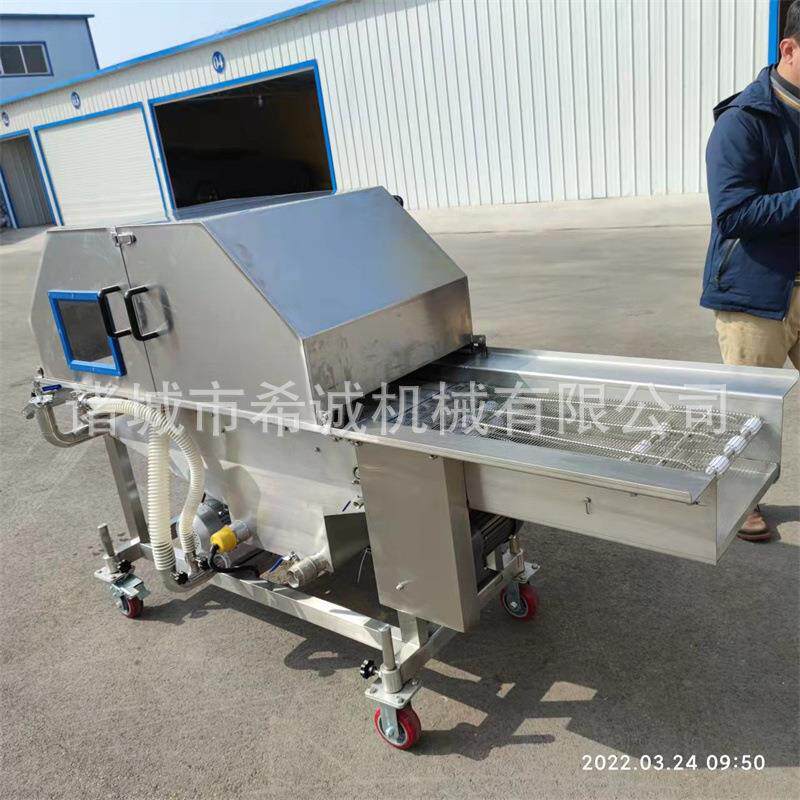 饼干上糖机休闲食品裹花生碎机器果脯真空冻干草莓裹糖设备