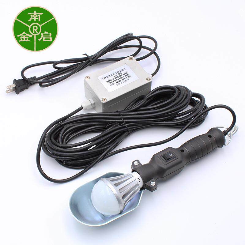 自带变压器输入220V输出12V低压LED手提修理工作行灯维修灯超亮