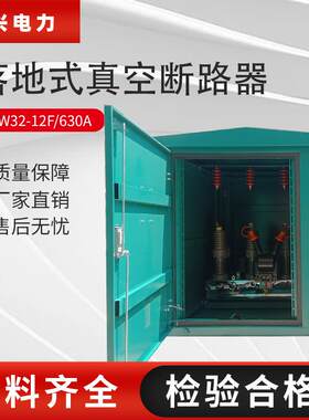 落地式真空开关户外高压真空断路器ZW32-12FG/630A落地式分界开关