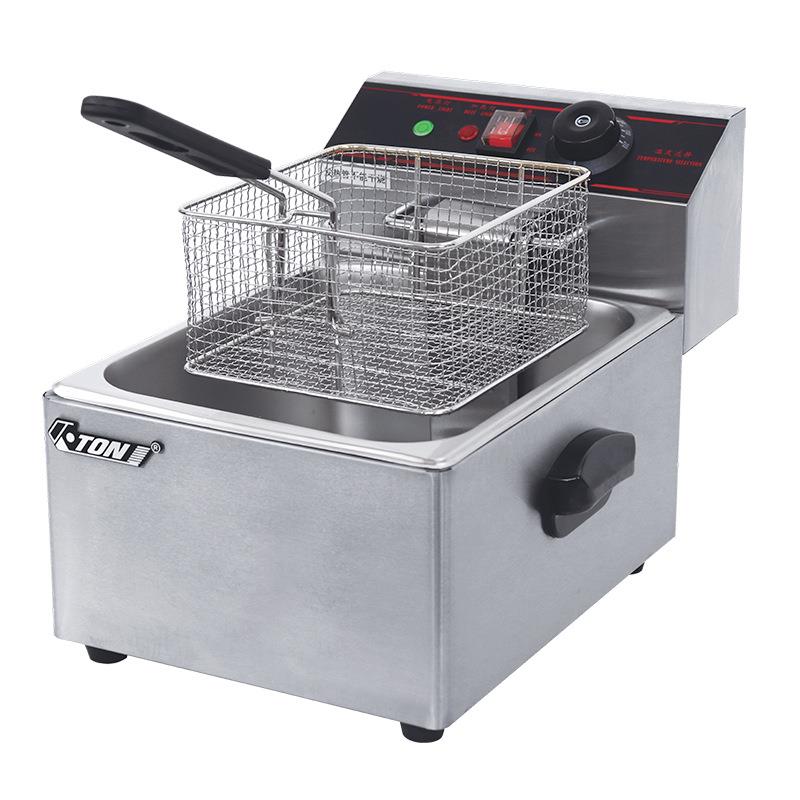 伊东ETON电炸炉商用炸鸡薯条单缸双缸不锈钢油炸串串油炸机电炸锅