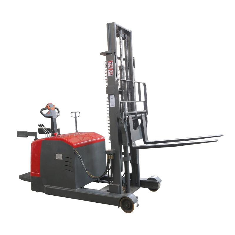 全电动站驾式堆高车1.5吨站驾式升降叉车全自动托盘电动堆高车