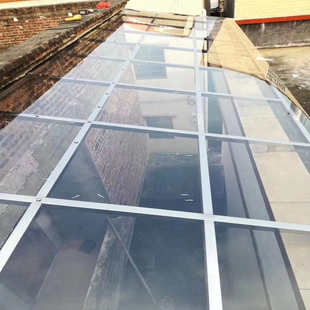 厂家生产PC卡布隆板 卡布隆雨篷板采光板 隔音卡布隆板卡布隆uv板