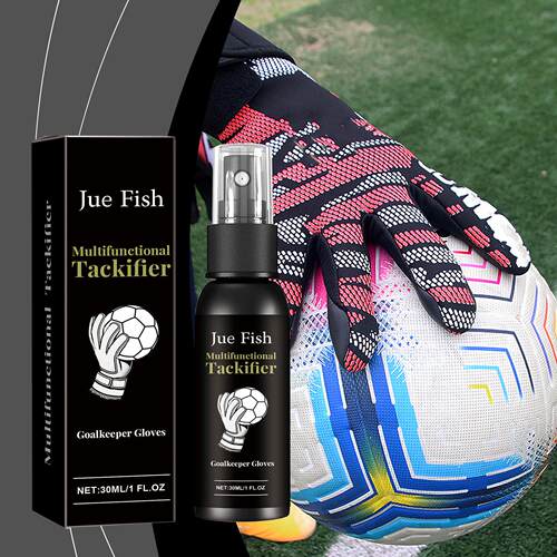 Jue Fish Goalkeeper Glove Grip Spray  Increases Glove Sticki