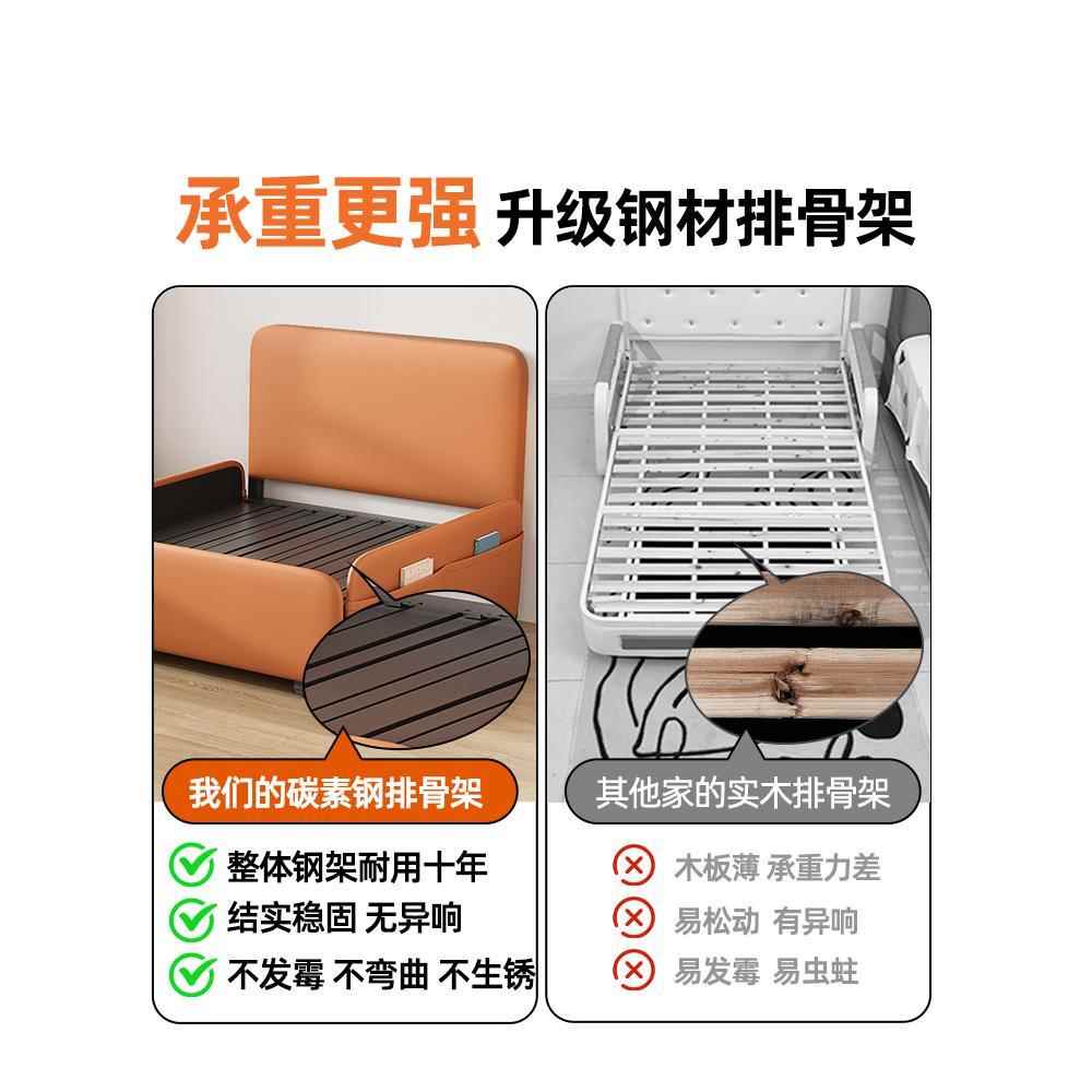 单人沙发床折叠两用2025新款阳台多功能床小户型拉床伸缩床1米