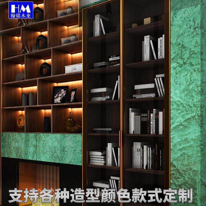 整体衣柜全屋书房书柜茶室新中整屋设计制作安装 三天出货
