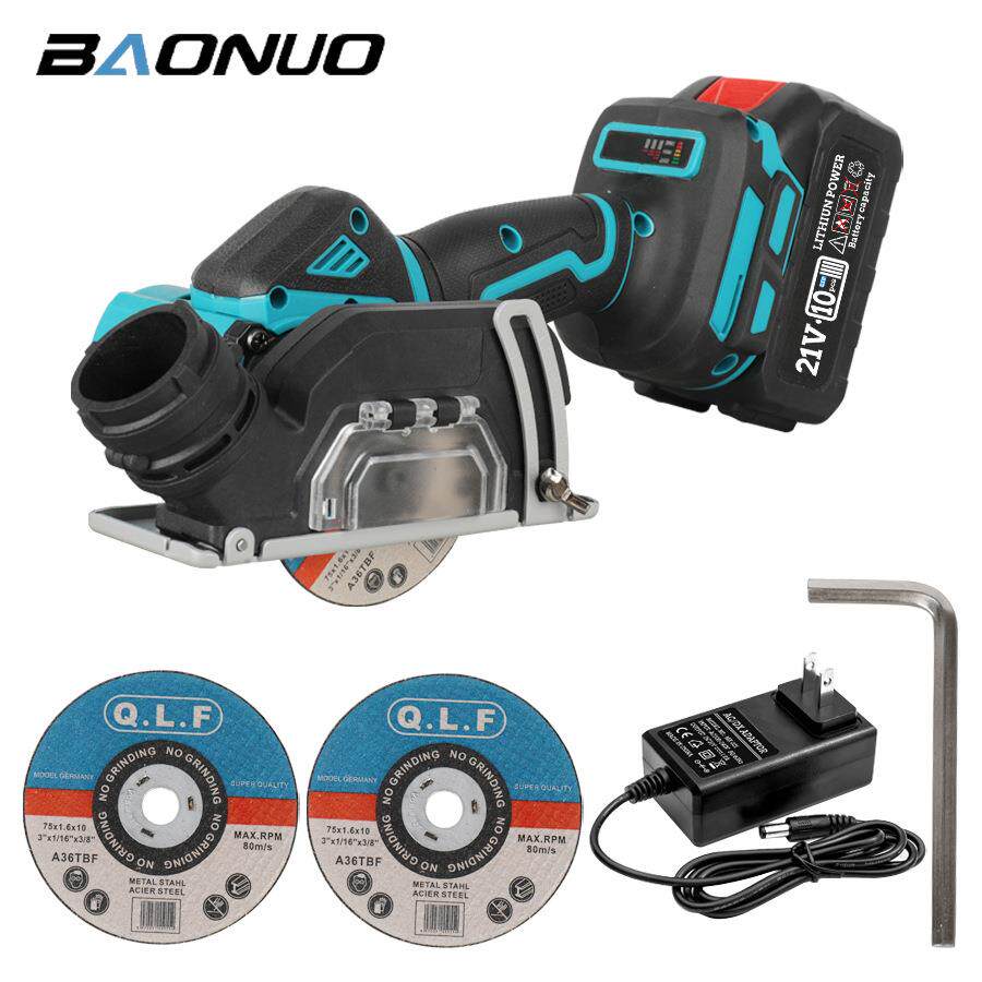 角磨机锂电便携式无尘款充电吸尘切割机打磨抛光小型手持角磨机