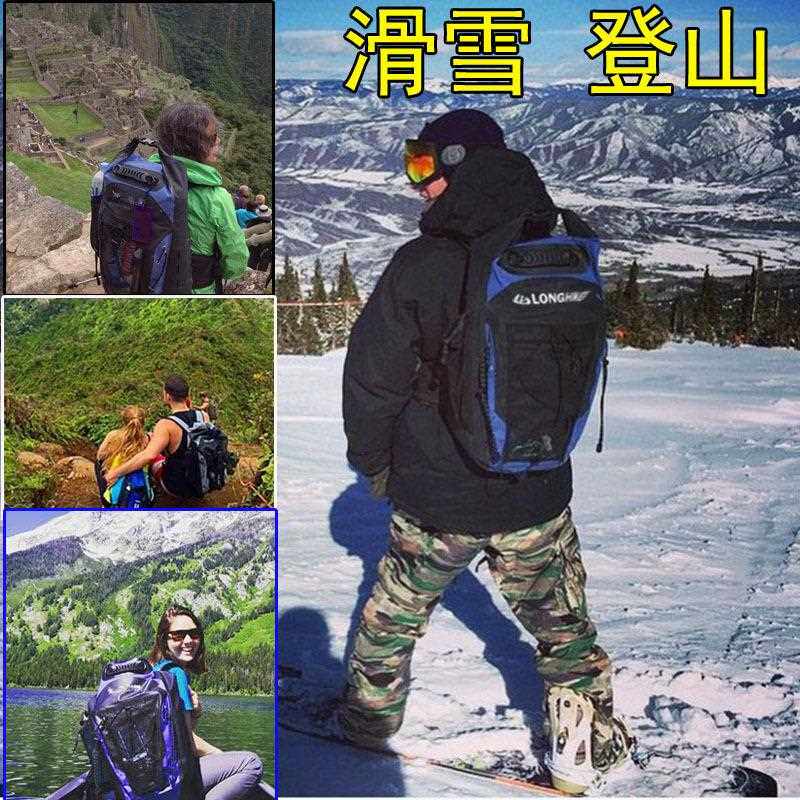 新款直销溯溪背包户外潜水脚蹼包漂流游泳浮潜登山路亚钓鱼滑雪包