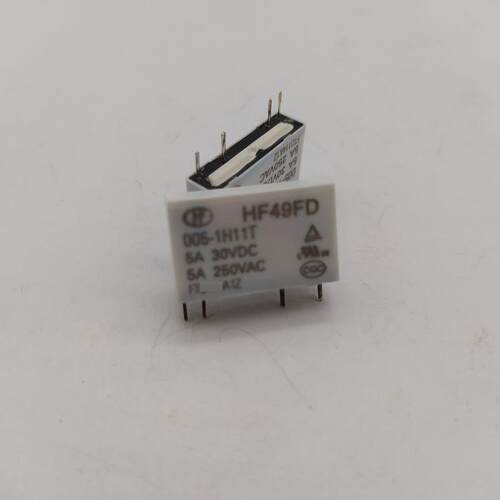 宏发正片继电器HF49FD-005 1H11 4脚 5A 5V 12V 24V