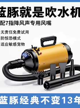 蓝豚宠物吹水机狗狗专用大功率宠物吹风机大型犬吹毛烘干LT-1090A