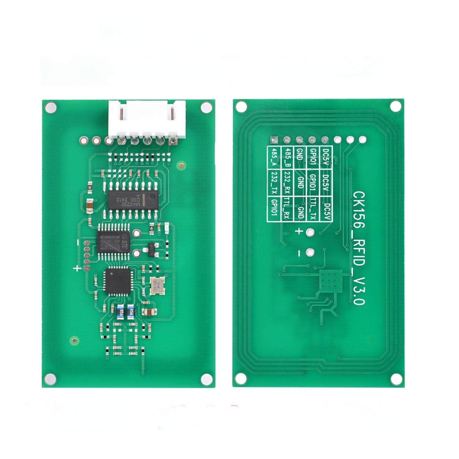 ISO15693/IC卡NFC全协议读卡器NTAG模块M1S50共享柜I.CODE标签485