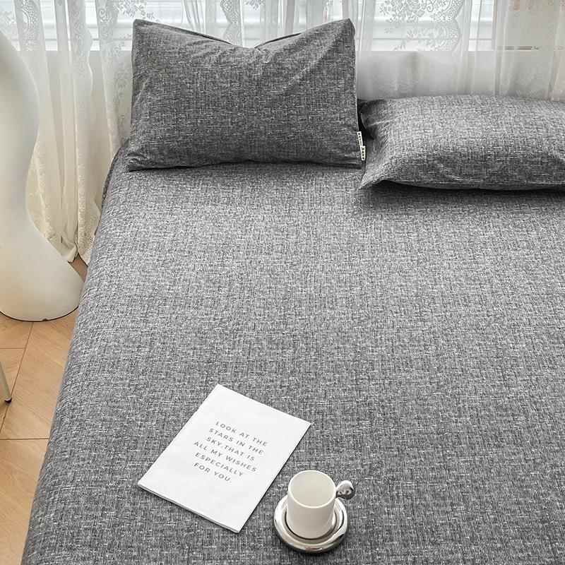 秋冬棉磨毛护TWQ棉床笠单件纯床套单床罩全包床套床垫保罩学生宿