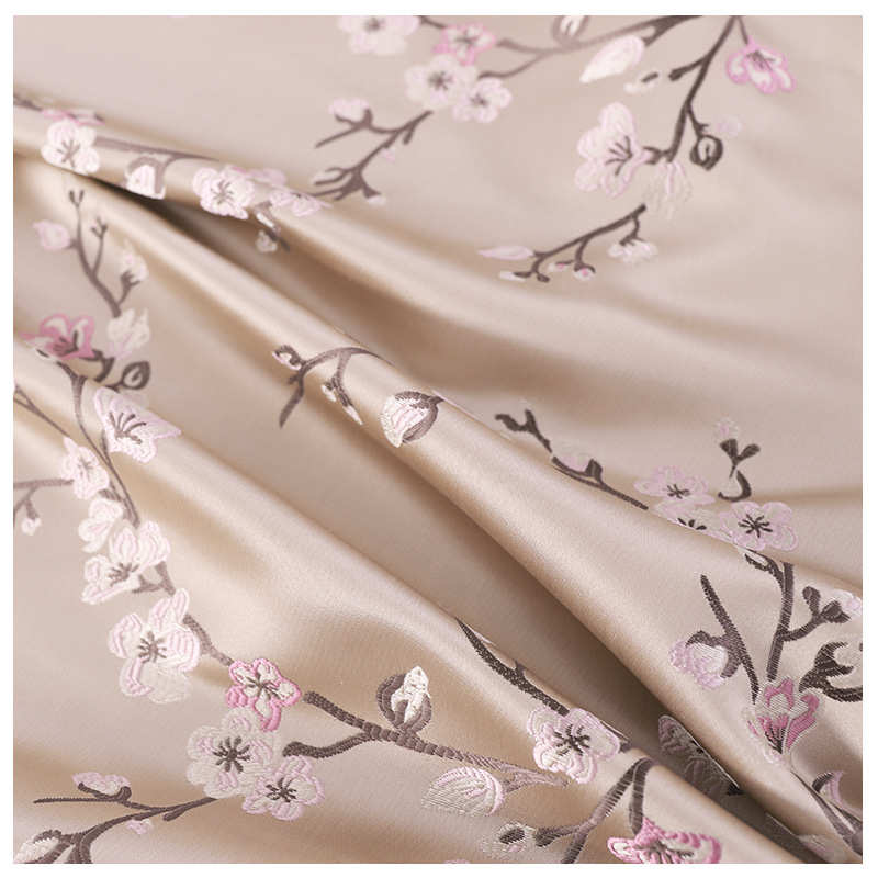 厂家供应高提花布窗帘抱枕坐垫布家居色织面料新中式沙发布料