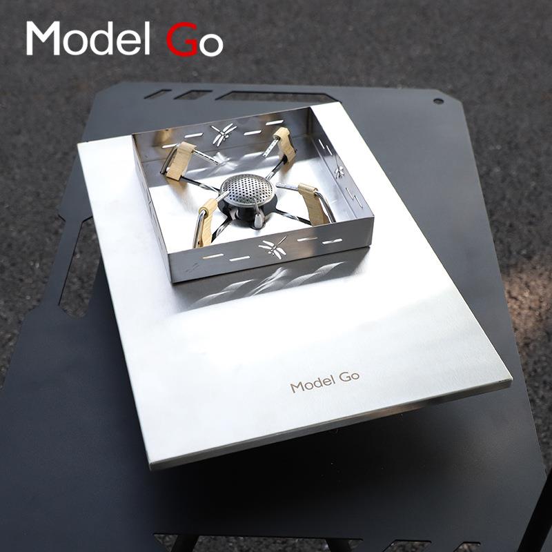 MODELGO牧蝶谷蜻蜓炉IGT桌板户外超轻拓展桌板野外登山迷你餐桌茶