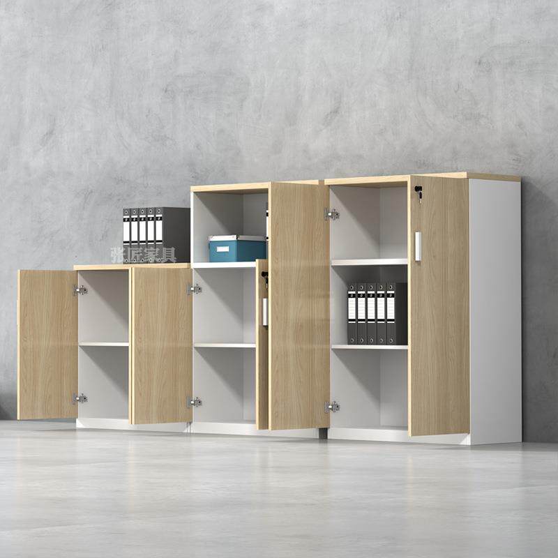 新款直销矮柜带锁自由组合办公文件柜子书柜板式置物架收纳茶水柜