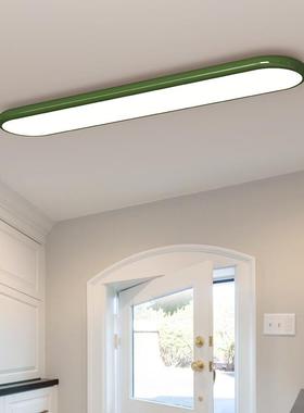 过道灯22新款FYP条形超亮0吸顶灯现代简约走廊长全光谱阳5台衣帽