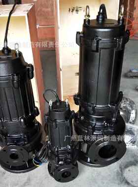 W无堵塞PJE排污泵Q 150WQ130-15地污下室工污水泵 DN1程50潜水潜